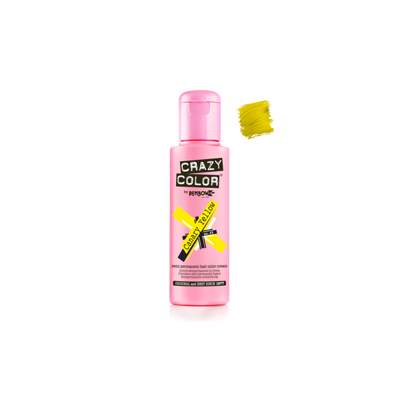 CRAZY COLOR Nº49 CANARY YELLOW 100ml